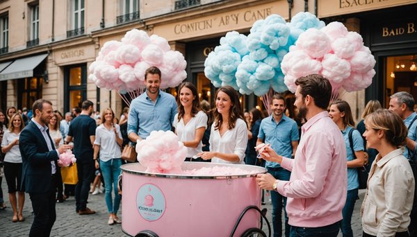 Location de barbe à papa à lyon : tarif, options et événements